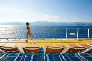 Parcours de footing en plein air