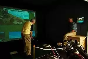 Simulateur de golf 