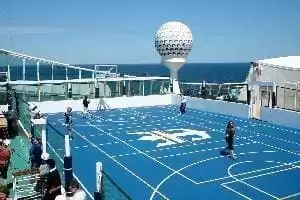 Terrain de basketball