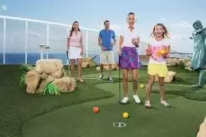Parcours de mini-golf
